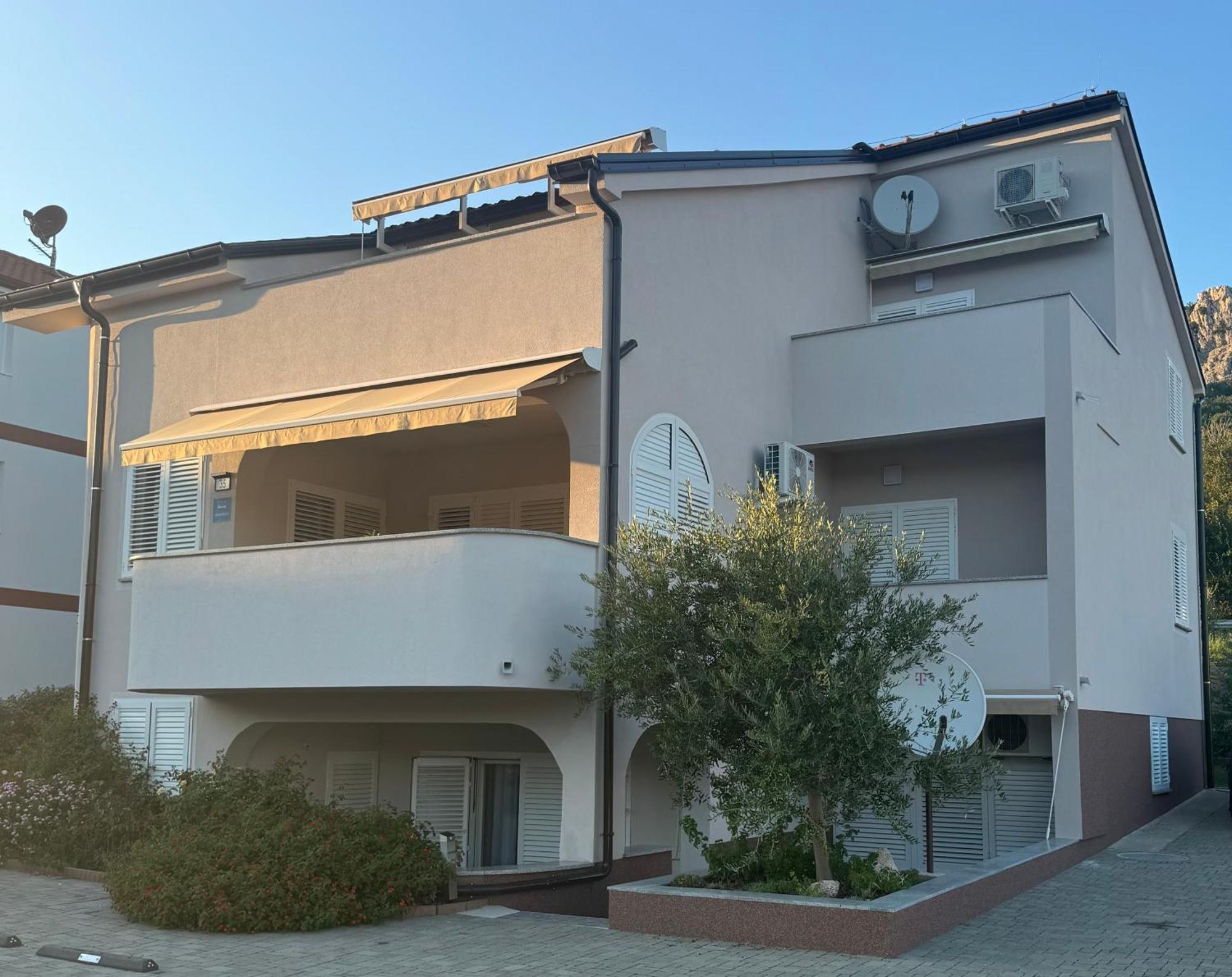 Apartment Pirun Baška Esterno foto